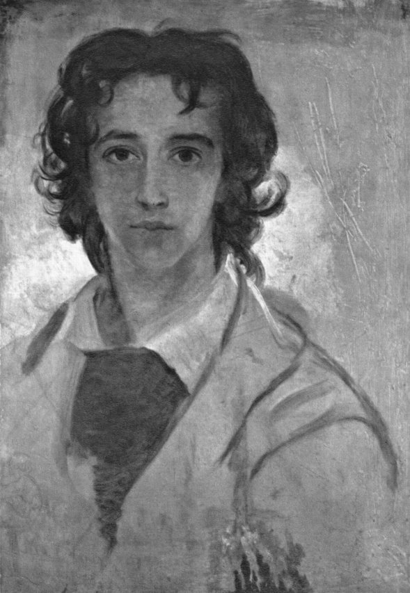 Selbstportrt von George Frederic Watts als junger Mann