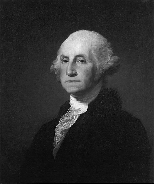 George Washington (zeitgenssisches Portrt von Gilbert Stuart)