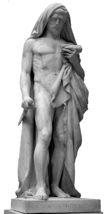 Cato der Jngere (Statue von Jean-Baptiste Romand und Franois Rude, 1840)
