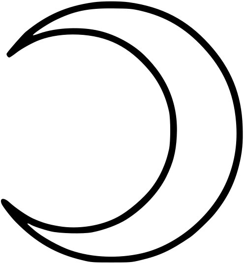 Die Mondsichelform als Symbol
