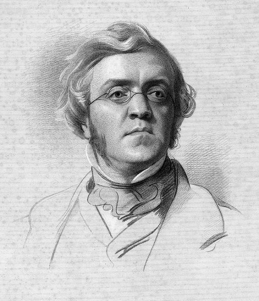 William Makepeace Thackeray, Stahlstich von 1853